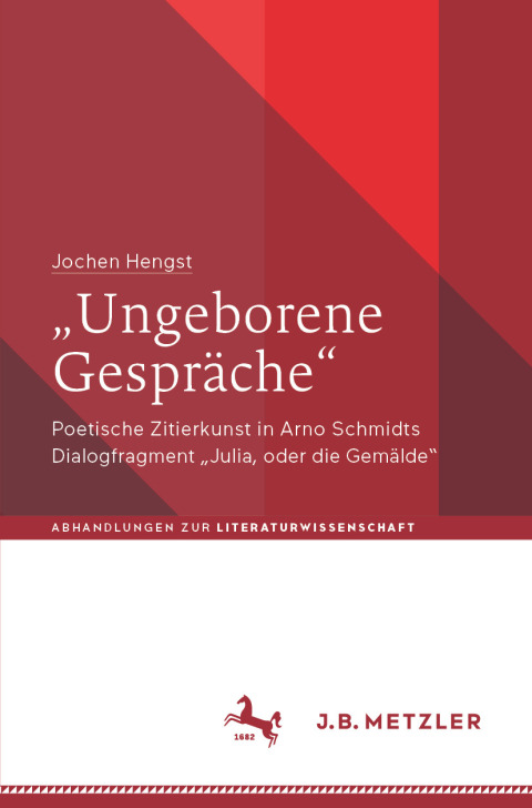 Cover image for book „Ungeborene Gespräche“