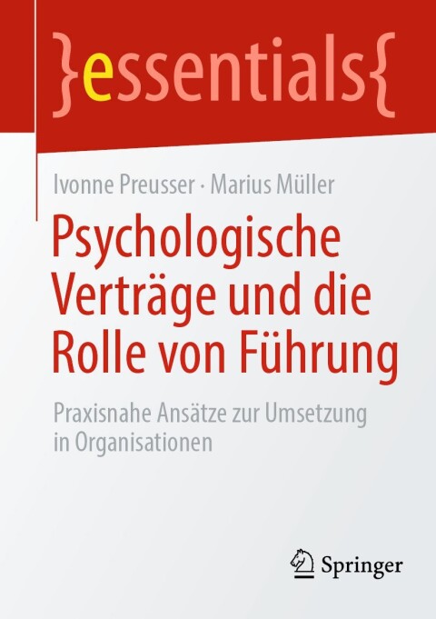 Cover image for book Psychologische Verträge und die Rolle von Führung