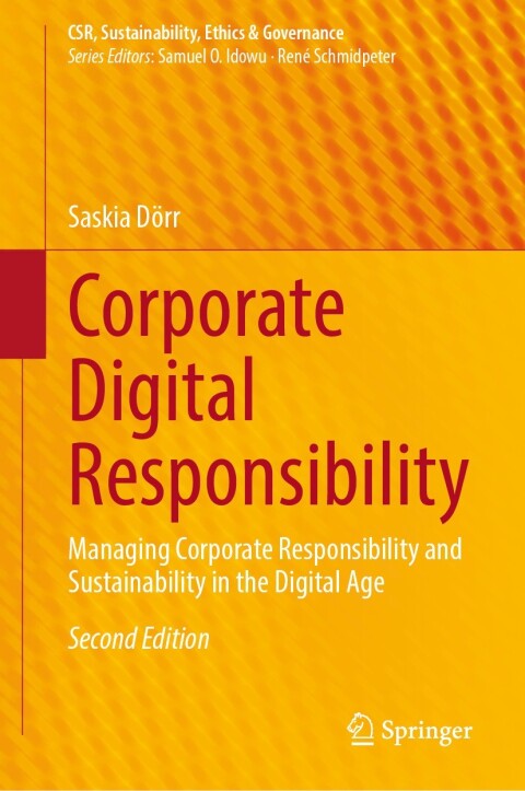 Cover image for book Corporate Digital Responsibility