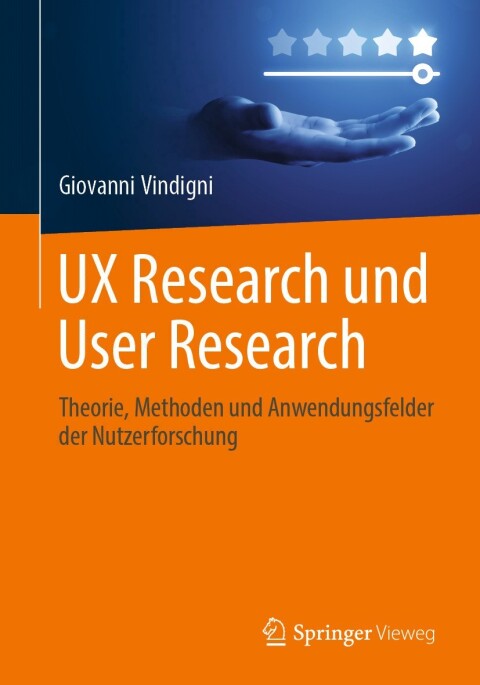 Cover image for book UX Research und User Research