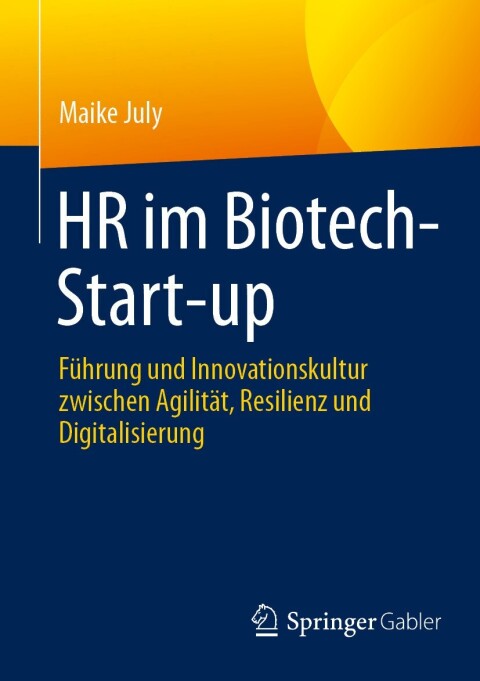 Cover image for book HR im Biotech-Start-up