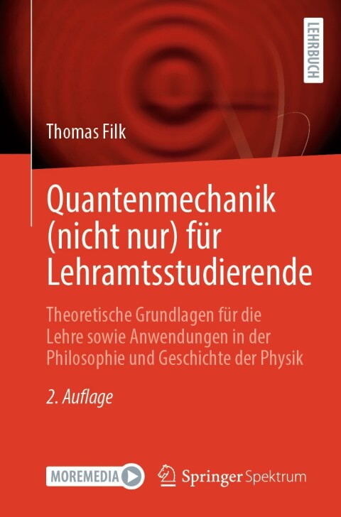 Cover image for book Quantenmechanik (nicht nur) für Lehramtsstudierende
