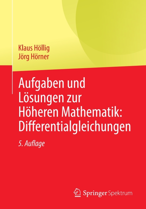 Cover image for book Aufgaben und Lösungen zur Höheren Mathematik: Differentialgleichungen