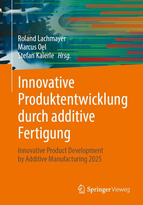 Cover image for book Innovative Produktentwicklung durch additive Fertigung