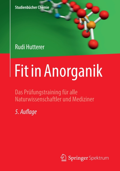 Cover image for book Fit in Anorganik