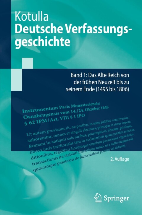 Cover image for book Deutsche Verfassungsgeschichte