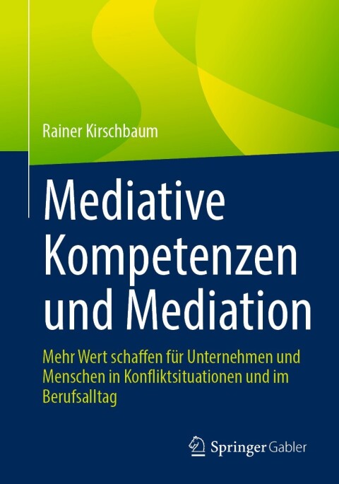 Cover image for book Mediative Kompetenzen und Mediation