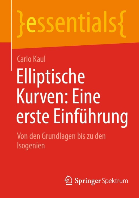 Cover image for book Elliptische Kurven: Eine erste Einführung