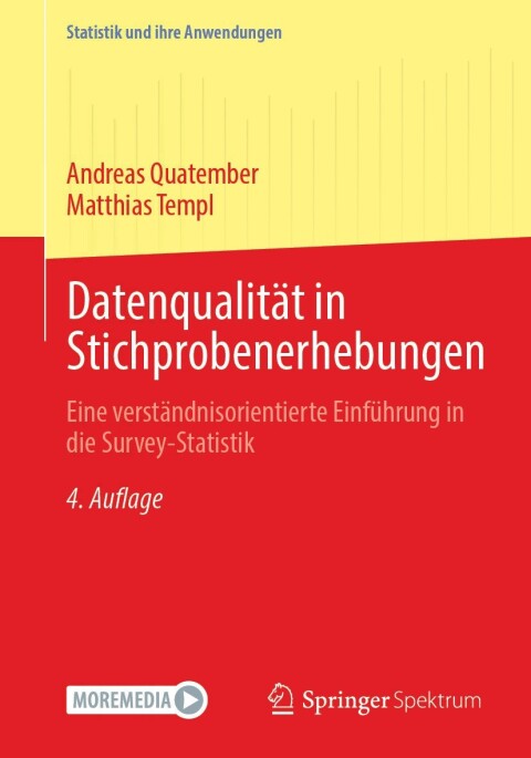 Cover image for book Datenqualität in Stichprobenerhebungen