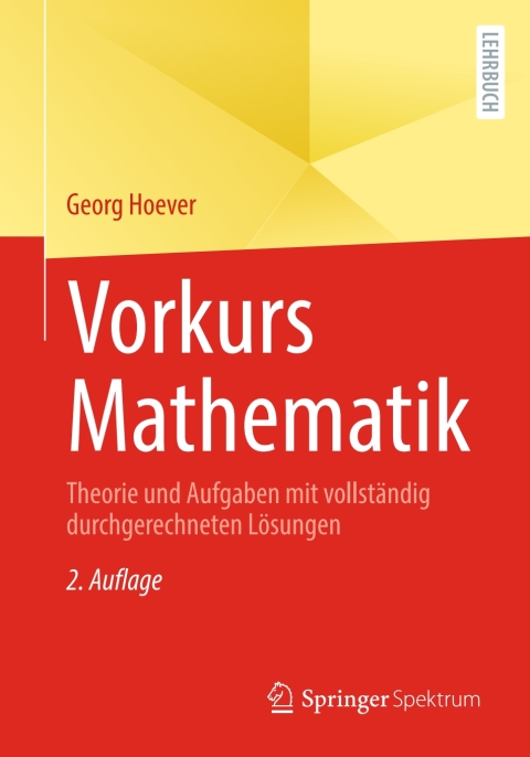 Cover image for book Vorkurs Mathematik