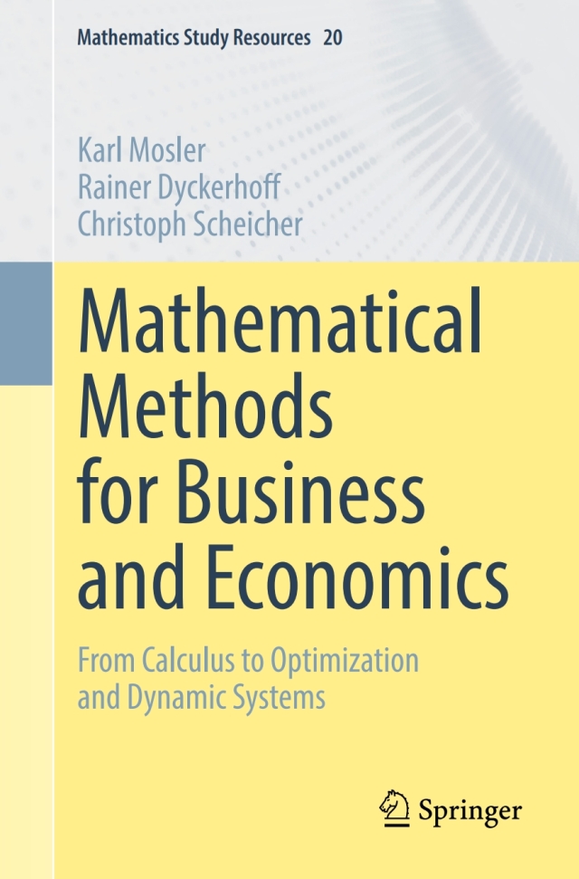 Mathematical Methods for Business and Economics