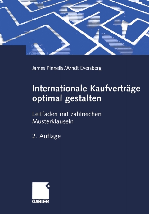 Cover image for book Internationale Kaufverträge optimal gestalten