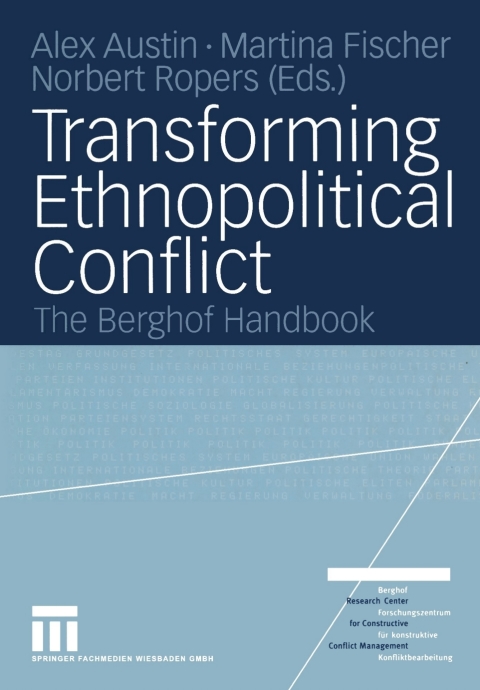 Cover image for book Transforming Ethnopolitical Conflict