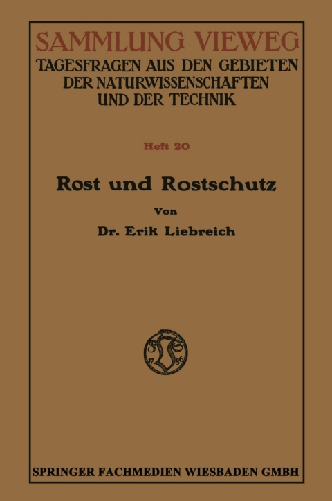 Cover image for book Rost und Rostschutz