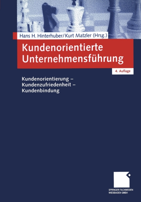 Cover image for book Kundenorientierte Unternehmensführung