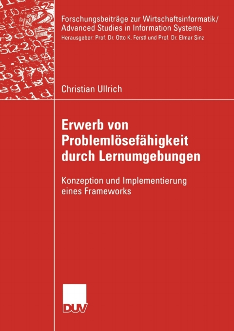 Cover image for book Erwerb von Problemlösefähigkeit durch Lernumgebungen