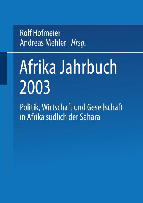 Cover image for book Afrika Jahrbuch 2003