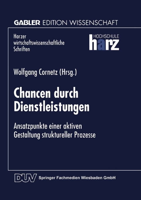 Cover image for book Chancen durch Dienstleistungen
