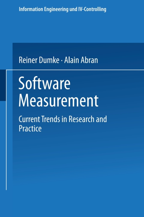 Cover image for book Software Measurement