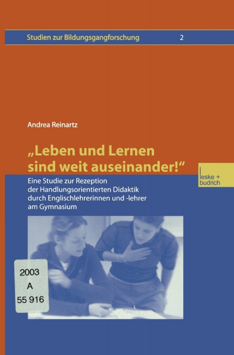 Cover image for book „Leben und Lernen sind weit auseinander!“