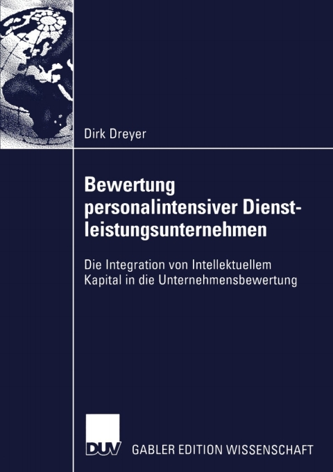 Cover image for book Bewertung personalintensiver Dienstleistungsunternehmen