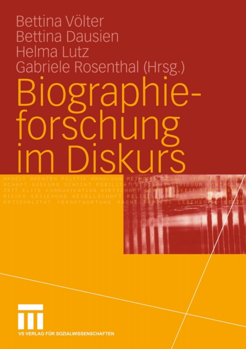 Cover image for book Biographieforschung im Diskurs