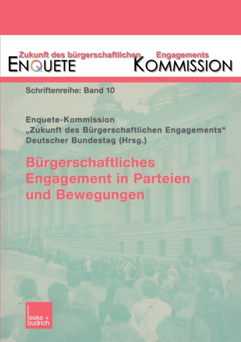 Cover image for book Bürgerschaftliches Engagement in Parteien und Bewegungen