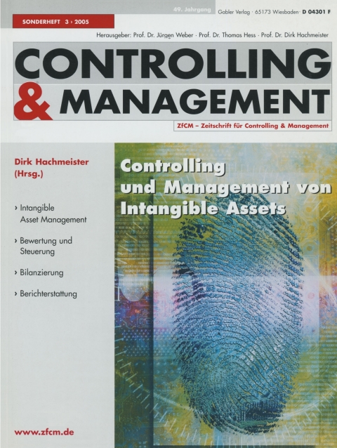 Cover image for book Controlling und Management von Intangible Assets