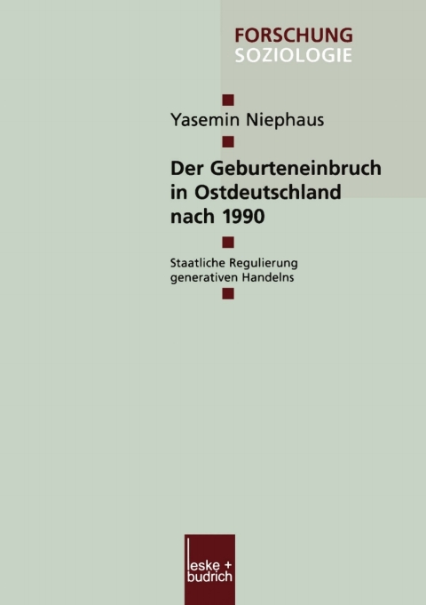 Cover image for book Der Geburteneinbruch in Ostdeutschland nach 1990