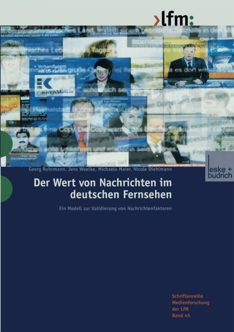 Cover image for book Der Wert von Nachrichten im deutschen Fernsehen