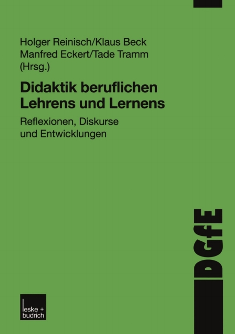 Cover image for book Didaktik beruflichen Lehrens und Lernens
