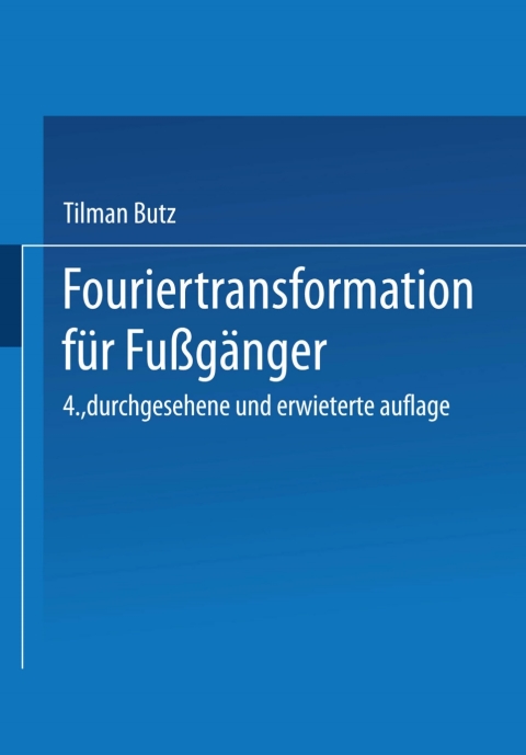 Cover image for book Fouriertransformation für Fußgänger