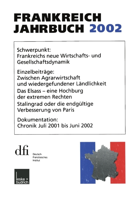 Cover image for book Frankreich-Jahrbuch 2002