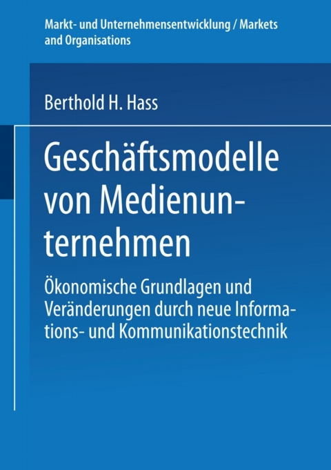 GeschÃ¤ftsmodelle von Medienunternehmen 