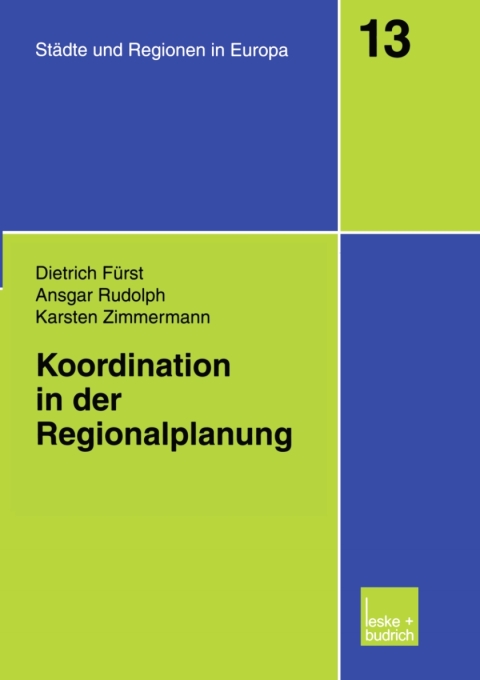 Koordination in der Regionalplanung 