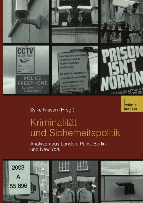 Cover image for book Kriminalität und Sicherheitspolitik