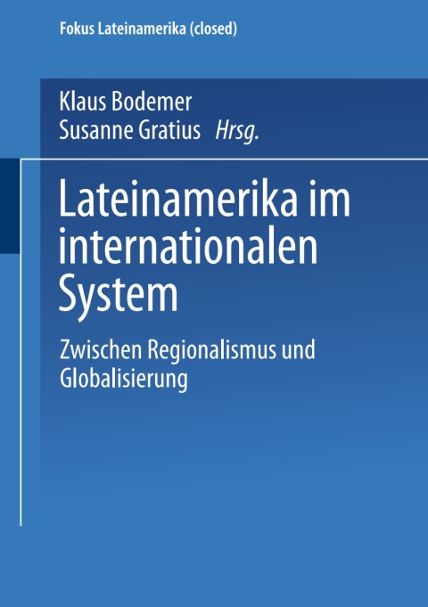 Cover image for book Lateinamerika im internationalen System