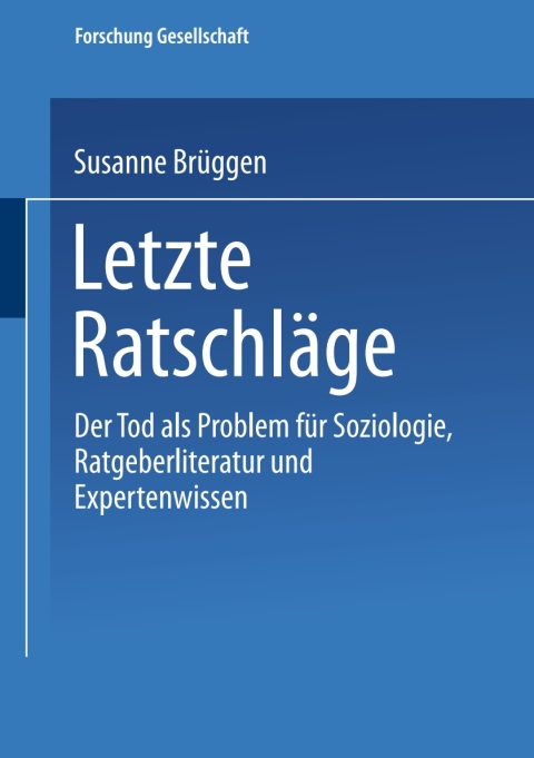 Cover image for book Letzte Ratschläge