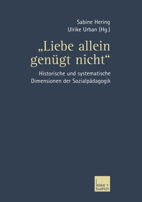 Cover image for book „Liebe allein genügt nicht“