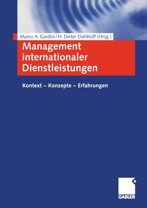 Cover image for book Management internationaler Dienstleistungen