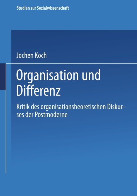 Organisation und Differenz 