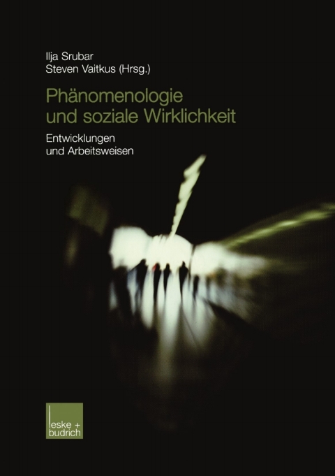 Cover image for book Phänomenologie und soziale Wirklichkeit