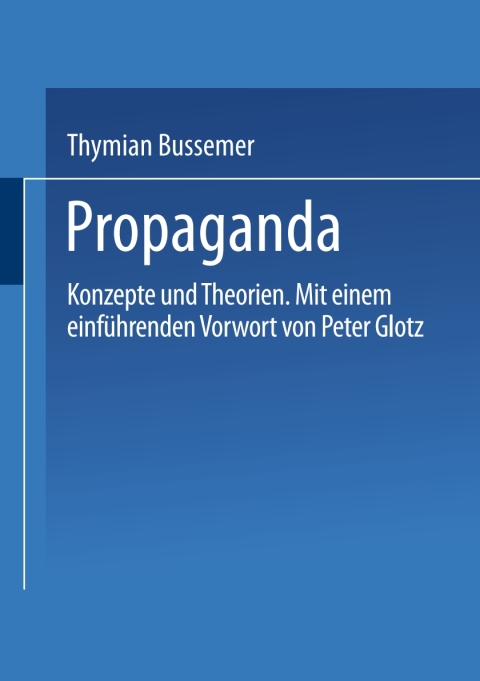 Cover image for book Propaganda
