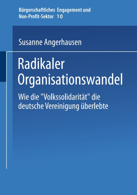 Cover image for book Radikaler Organisationswandel