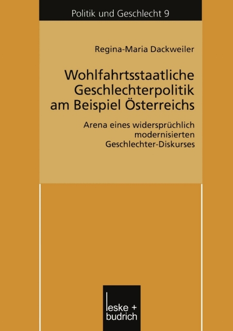 Cover image for book Wohlfahrtsstaatliche Geschlechterpolitik am Beispiel Österreichs