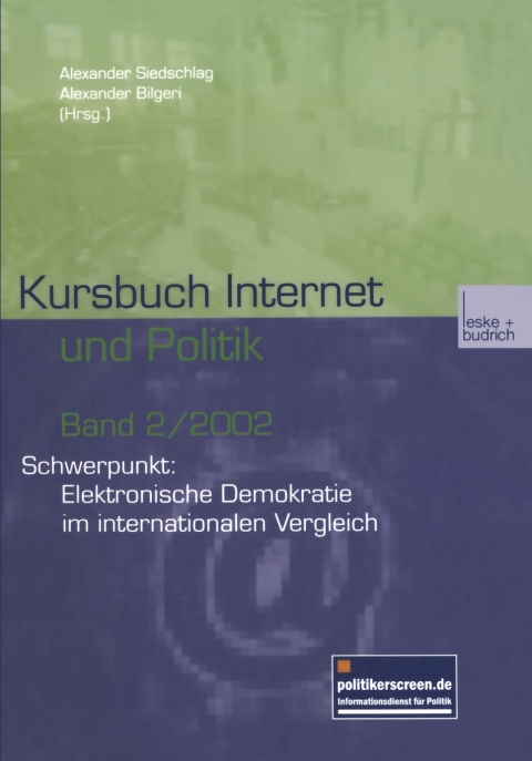 Cover image for book Kursbuch Internet und Politik
