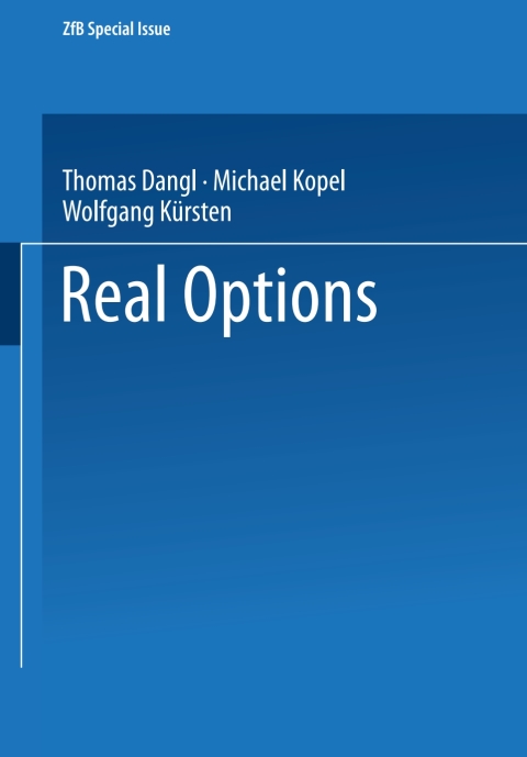 Cover image for book Real Options