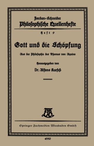 Gott und die Schöpfung