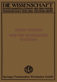Cover image: Wind- und Wasserhosen in Europa 9783663198307