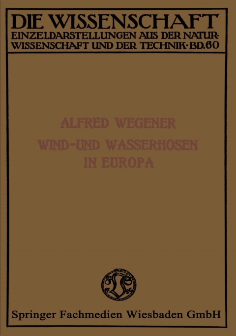 Cover image for book Wind- und Wasserhosen in Europa